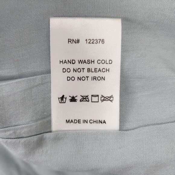 Mustard Seed Babydoll Peasant Style Flowy Top Sea Foam Green | Small - Picture 10 of 11